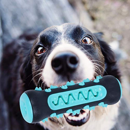 Dog Toothbrush Chew Toy – Durable Rubber Dental Stick for Puppies