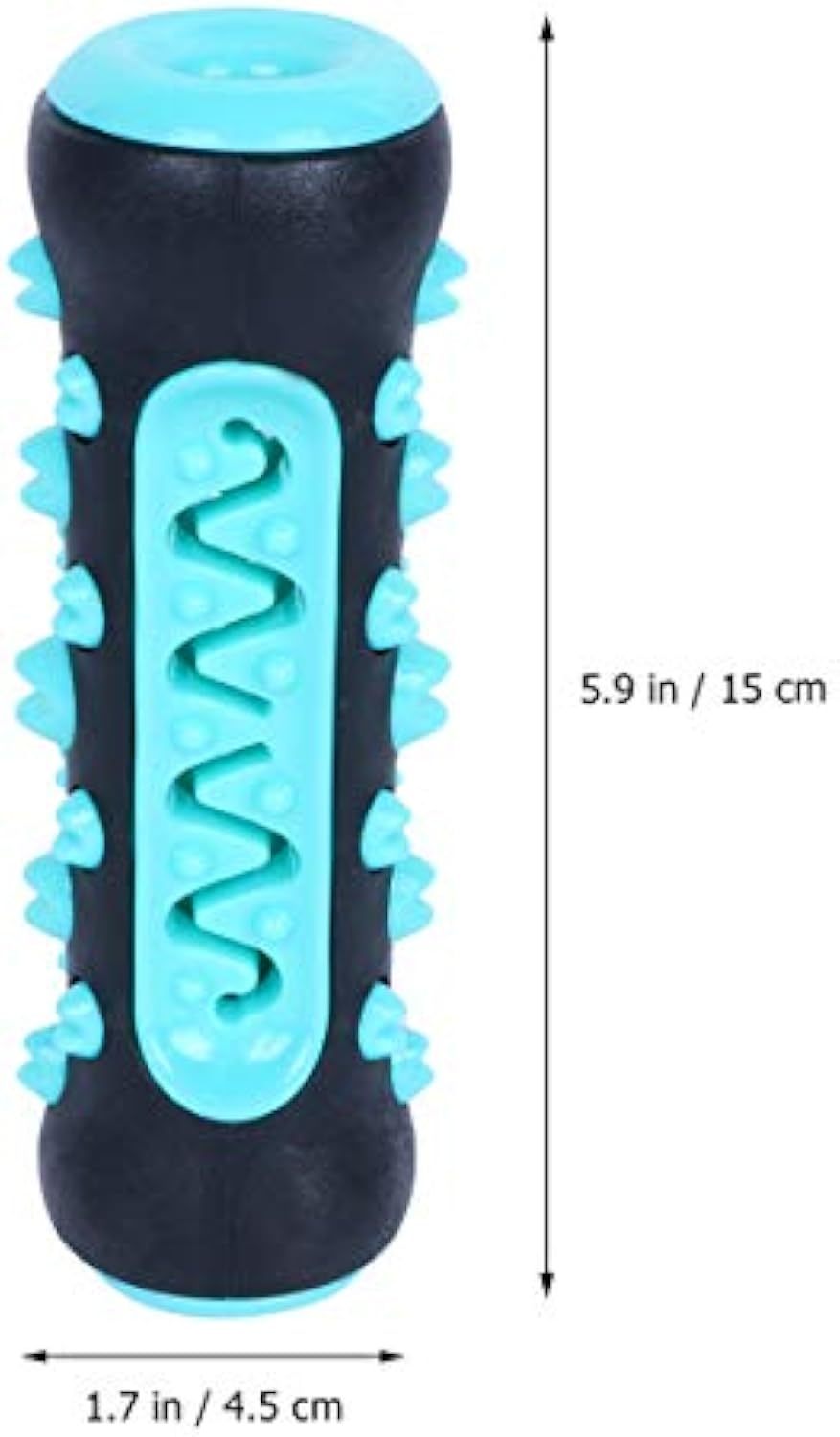 Dog Toothbrush Chew Toy – Durable Rubber Dental Stick for Puppies
