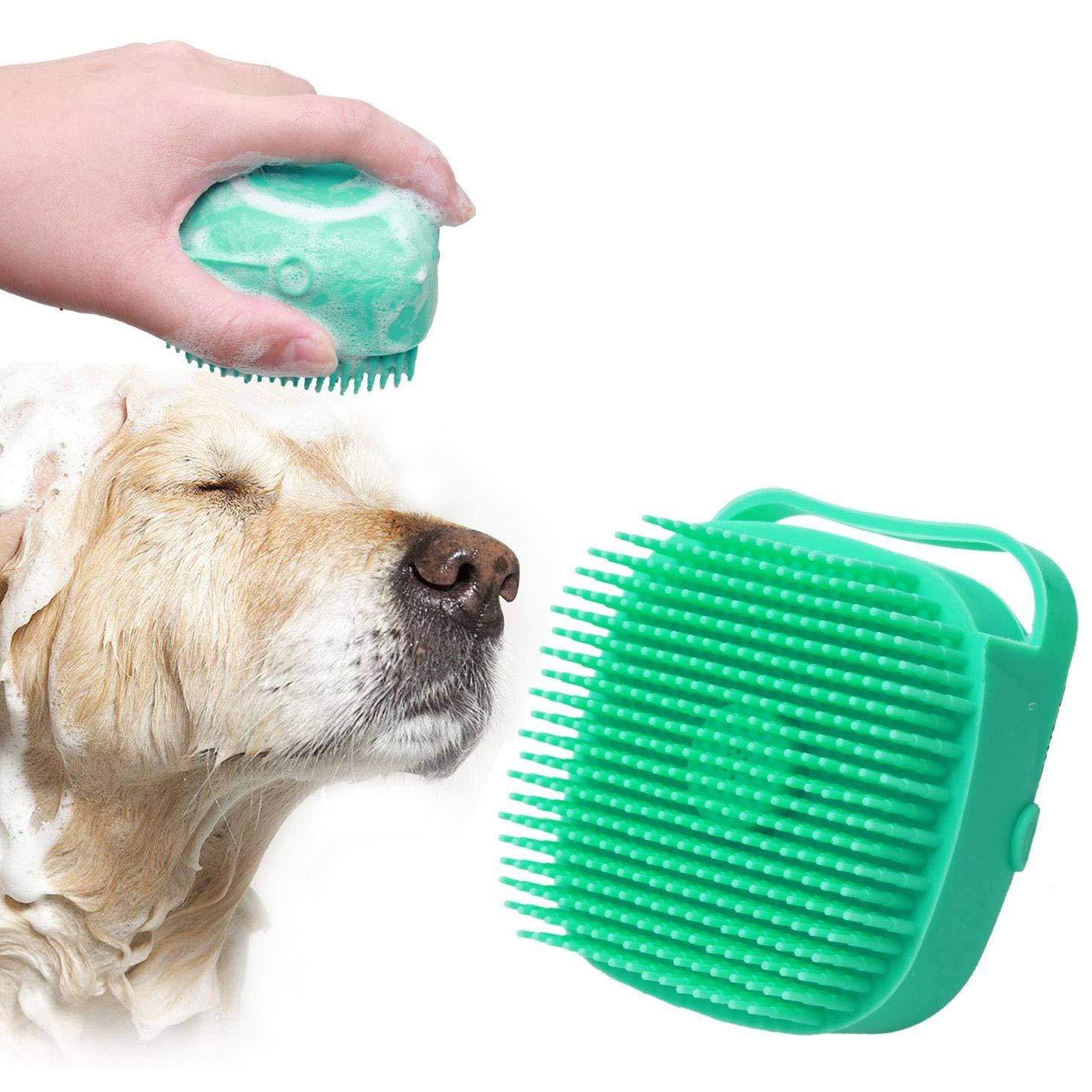 Groom Glory 2-in-1 Soft Silicone Pet Grooming Brush