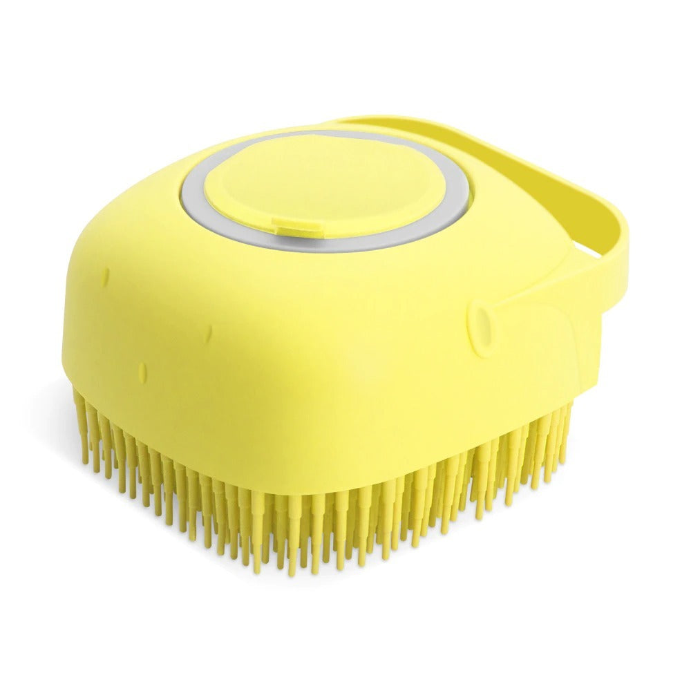Groom Glory 2-in-1 Soft Silicone Pet Grooming Brush