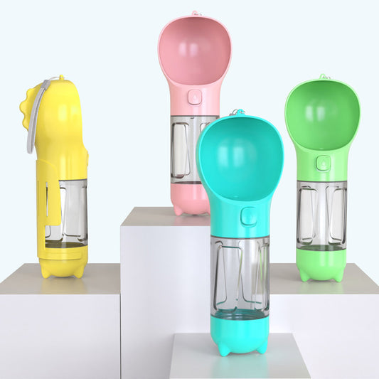 Groom Glory 3-in-1 Portable Dog Water Bottle