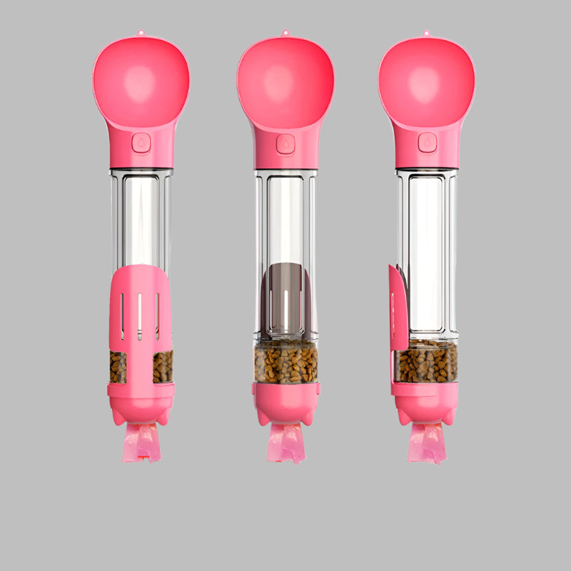 Groom Glory 3-in-1 Portable Dog Water Bottle