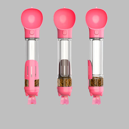 Groom Glory 3-in-1 Portable Dog Water Bottle