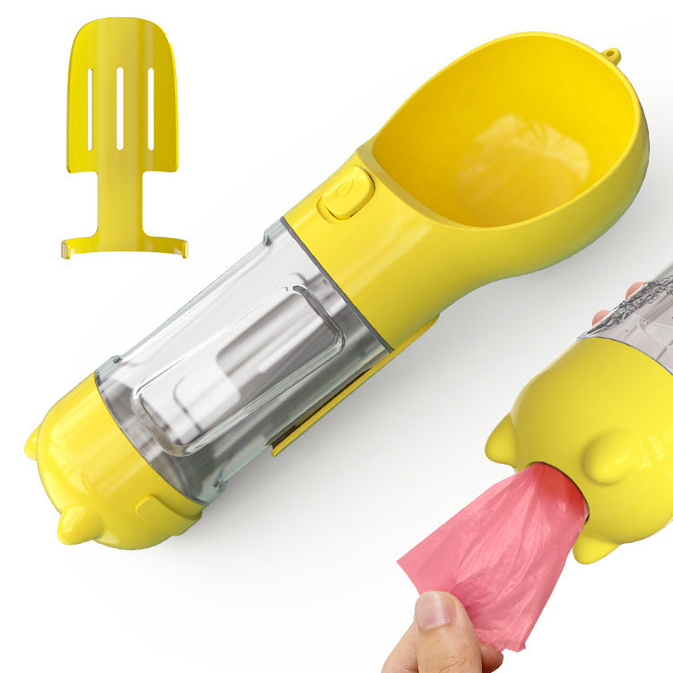 Groom Glory 3-in-1 Portable Dog Water Bottle
