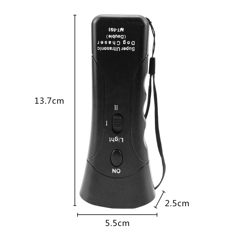 Groom Glory 3-in-1 Ultrasonic Dog Repeller – Bark Control & LED Training Device