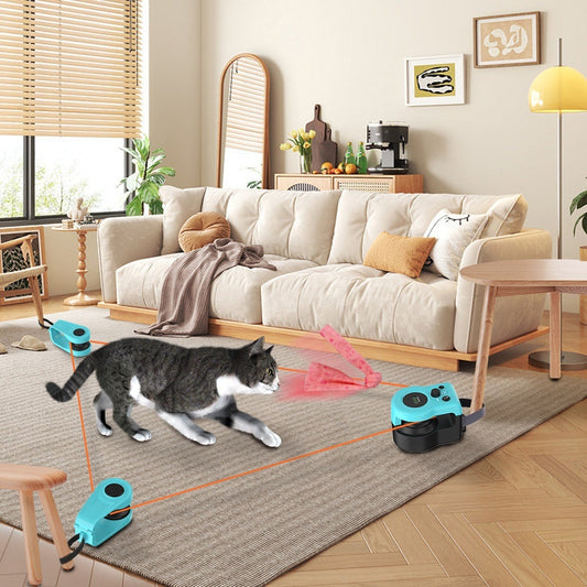 Groom Glory Adjustable Cat Running Treadmill -  Interactive & Remote Control