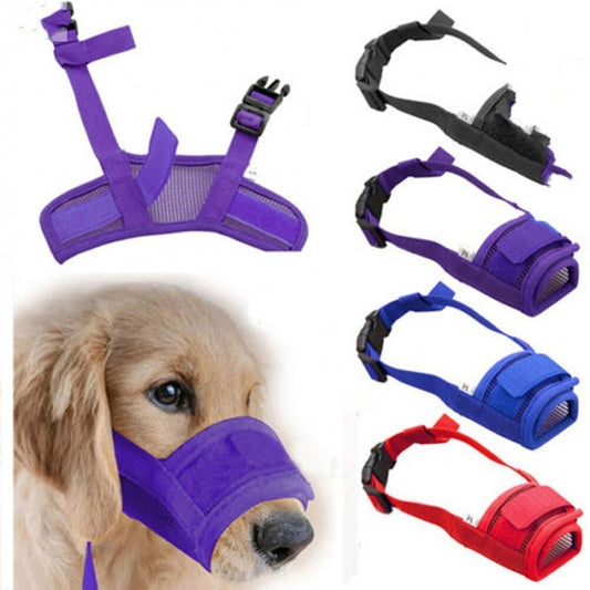Groom Glory Adjustable Dog Safety Muzzle - Anti-Biting & Barking