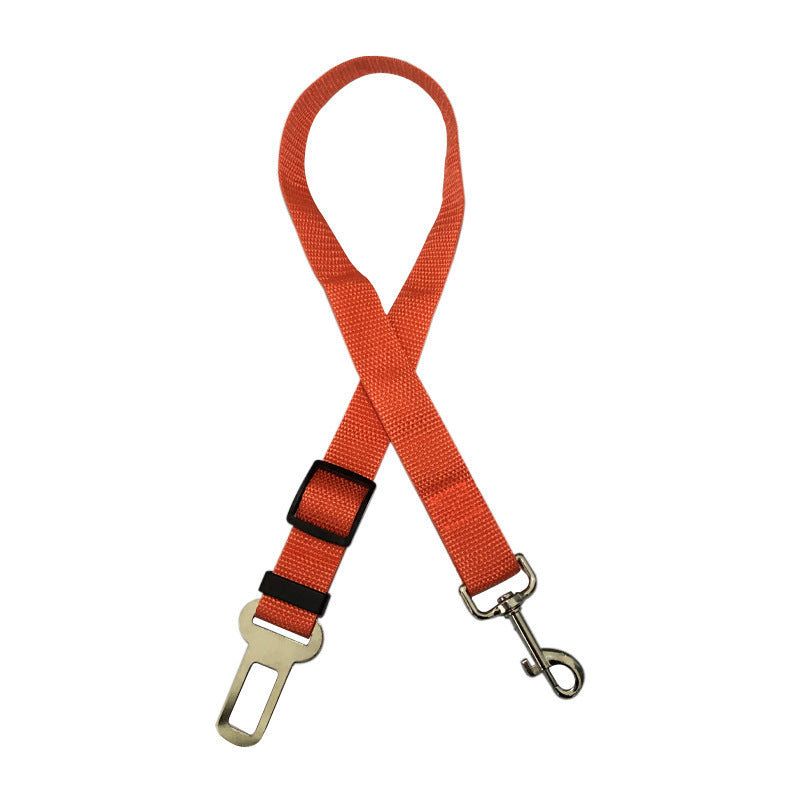 Groom Glory Adjustable Pet Car Seat Belt & Retractable Hand-Held Leash – Multi-Function Safety Rope