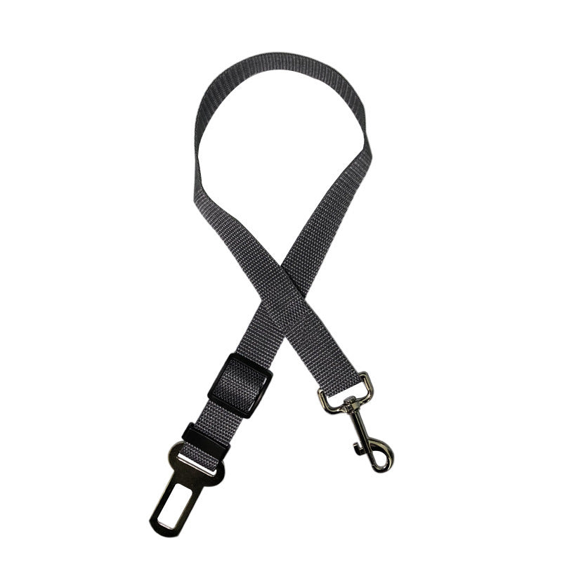 Groom Glory Adjustable Pet Car Seat Belt & Retractable Hand-Held Leash – Multi-Function Safety Rope