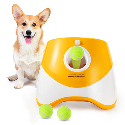 Groom Glory Automatic Dog Ball Launcher – Interactive Tennis Ball Thrower