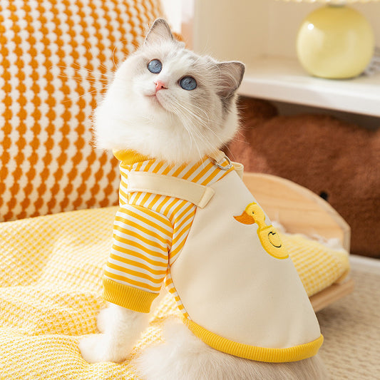 Groom Glory Autumn Cartoon Dog Sweater - Lightweight & Stylish Pet Clothes