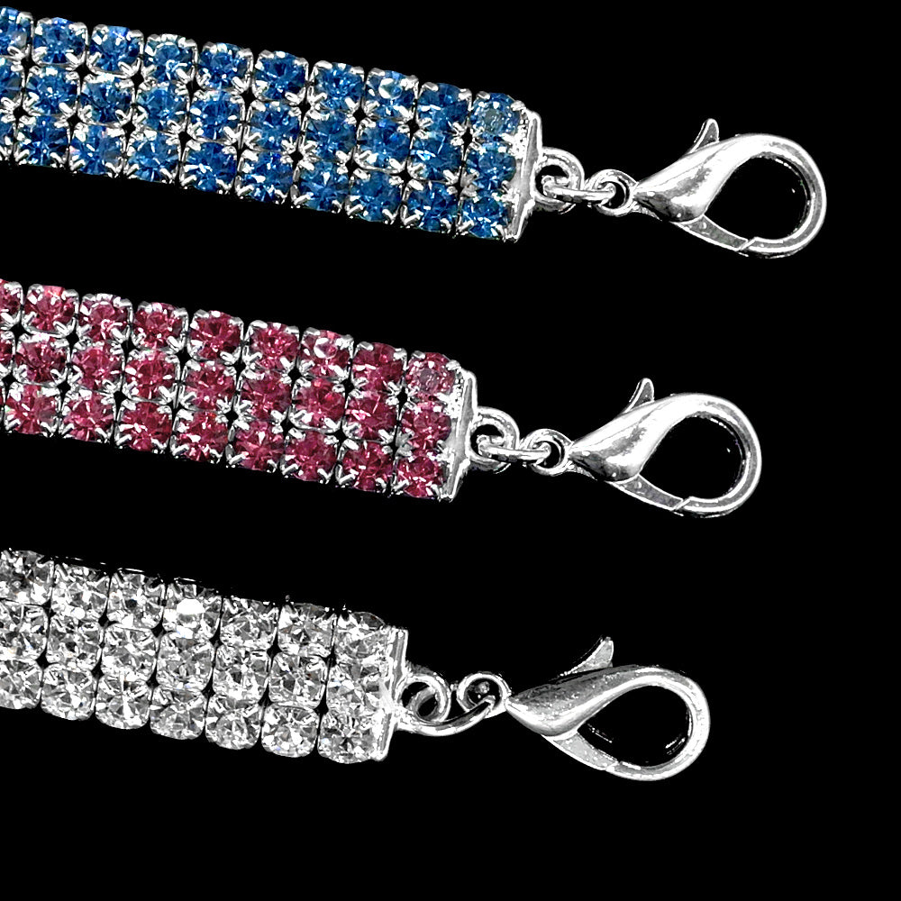 Groom Glory Bling Rhinestone Dog Collar – Crystal Puppy Collar