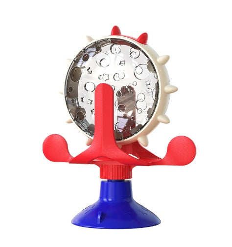 Groom Glory Cat Treat Dispenser Toy – Slow Feeder Money-Making Wheel