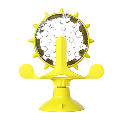 Groom Glory Cat Treat Dispenser Toy – Slow Feeder Money-Making Wheel