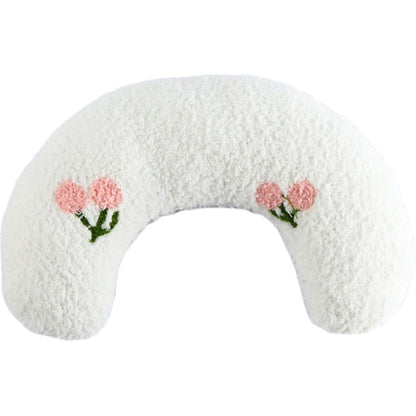 Groom Glory Cat U-Shaped Sleep Pillow – Soft Neck Support for Small Pets