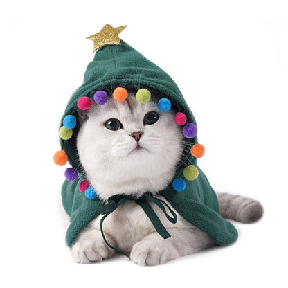 Groom Glory  Cute Christmas Cloak for Dogs & Cats – Holiday or Halloween Pet Costume