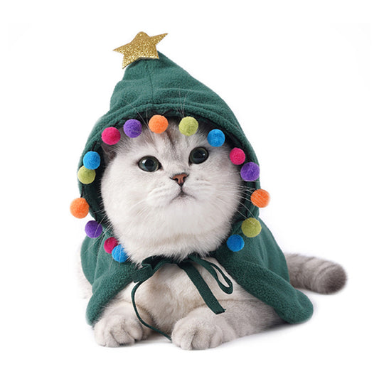 Groom Glory  Cute Christmas Cloak for Dogs & Cats – Holiday or Halloween Pet Costume