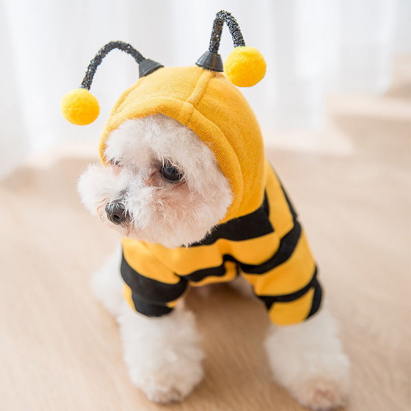 Groom Glory Cute Yellow Sweater for Puppies
