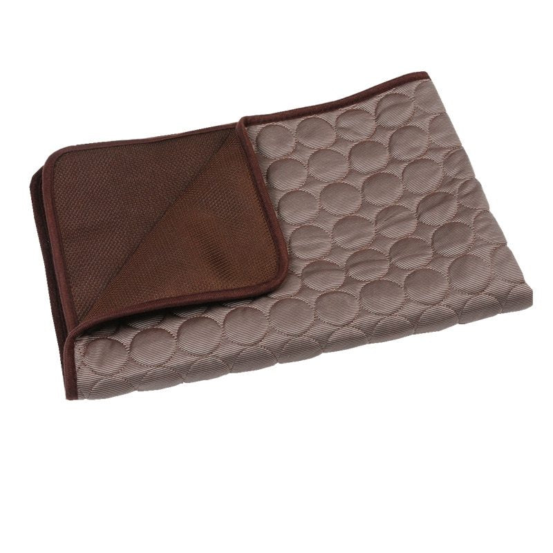 Groom Glory Dog Cooling Mat – Ice Silk Pet Cooling Pad for Kennels, Crates & Travel