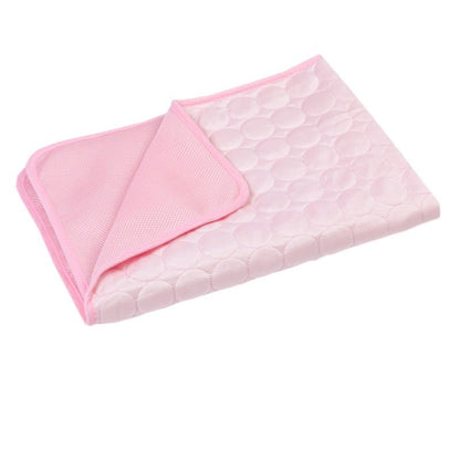 Groom Glory Dog Cooling Mat – Ice Silk Pet Cooling Pad for Kennels, Crates & Travel