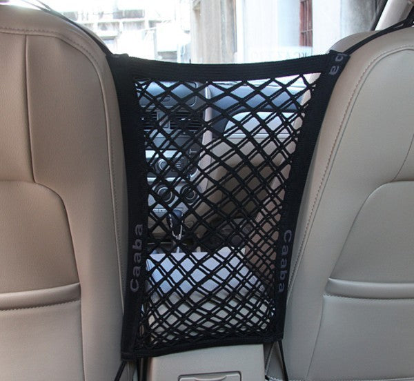 Groom Glory Elastic Car Pet Barrier Net – Dog Safety Travel Mesh Divider