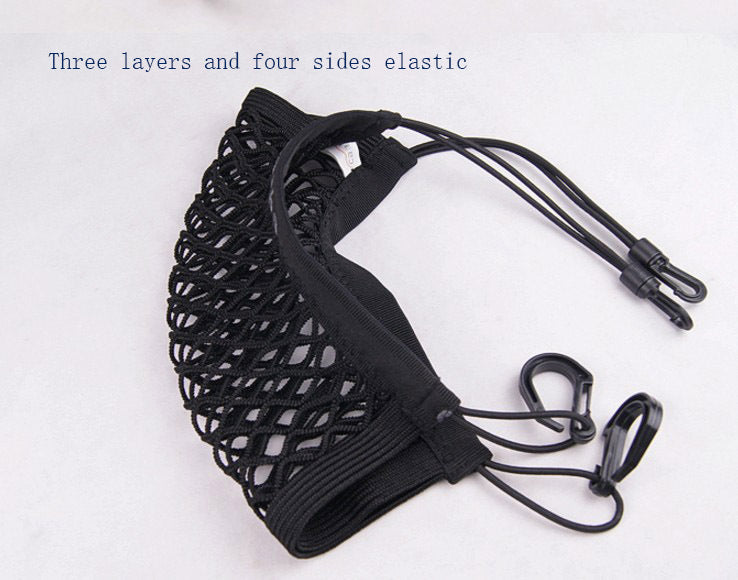 Groom Glory Elastic Car Pet Barrier Net – Dog Safety Travel Mesh Divider