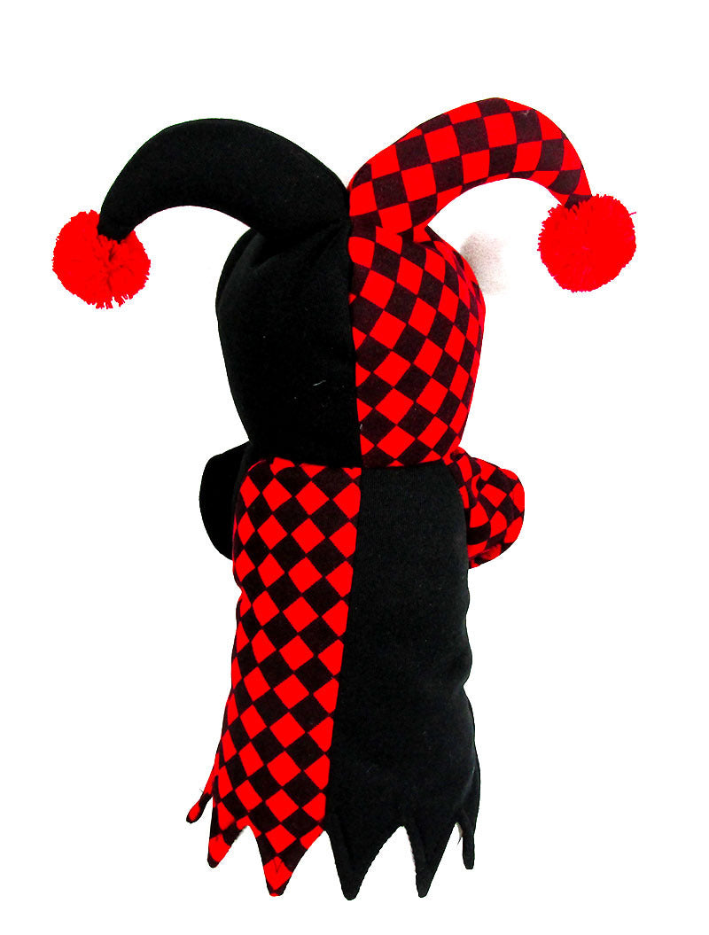 Groom Glory  Funny Clown Halloween Costume for Dogs & Cats – Pet Transformation Outfit with Hat