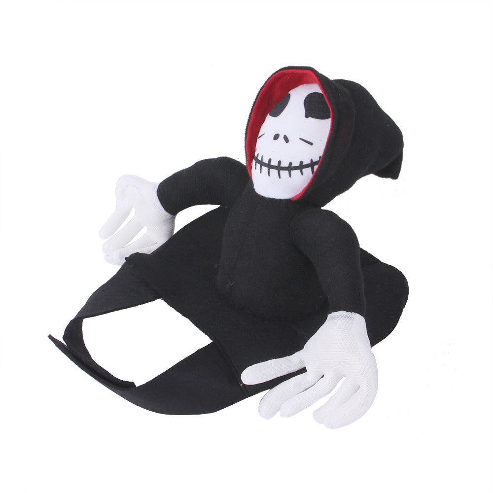 Groom Glory  Funny Halloween Pet Costume – Spider, Pumpkin, or Goblin Rider Cosplay Outfit for Dogs & Cats