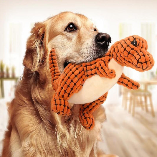 Groom Glory Giant Dinosaur Dog Chew Toy