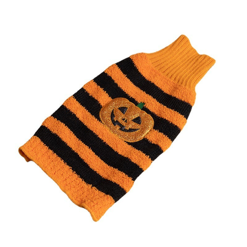 Groom Glory Halloween Dog Sweaters – Cozy Pet Costume for Small Dogs | Fall & Winter Cosplay Outfit