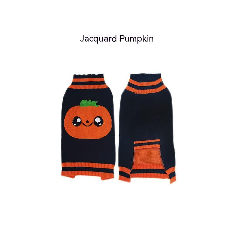 Groom Glory Halloween Dog Sweaters – Cozy Pet Costume for Small Dogs | Fall & Winter Cosplay Outfit