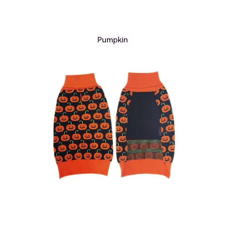 Groom Glory Halloween Dog Sweaters – Cozy Pet Costume for Small Dogs | Fall & Winter Cosplay Outfit