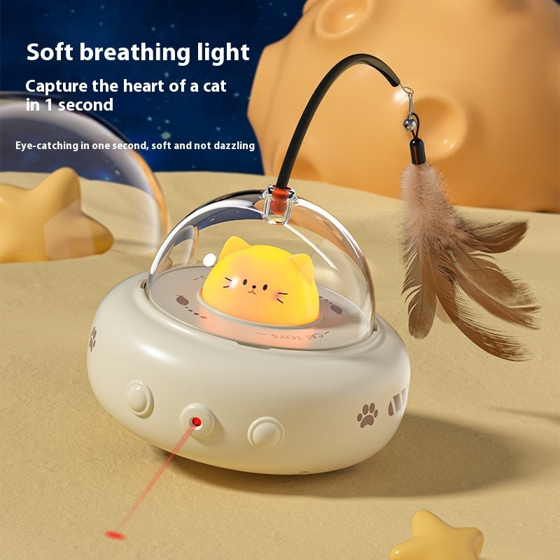 Groom Glory Intelligent Automatic Cat Teaser Toy