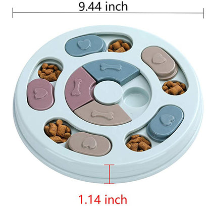 Groom Glory Interactive Dog Puzzle Feeding Bowl