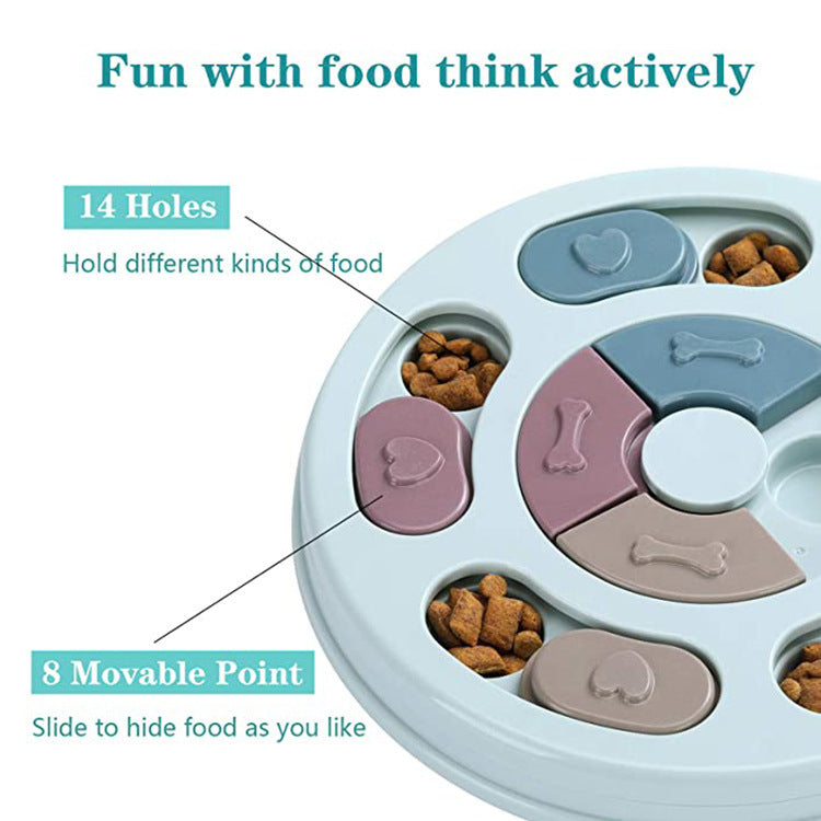 Groom Glory Interactive Dog Puzzle Feeding Bowl
