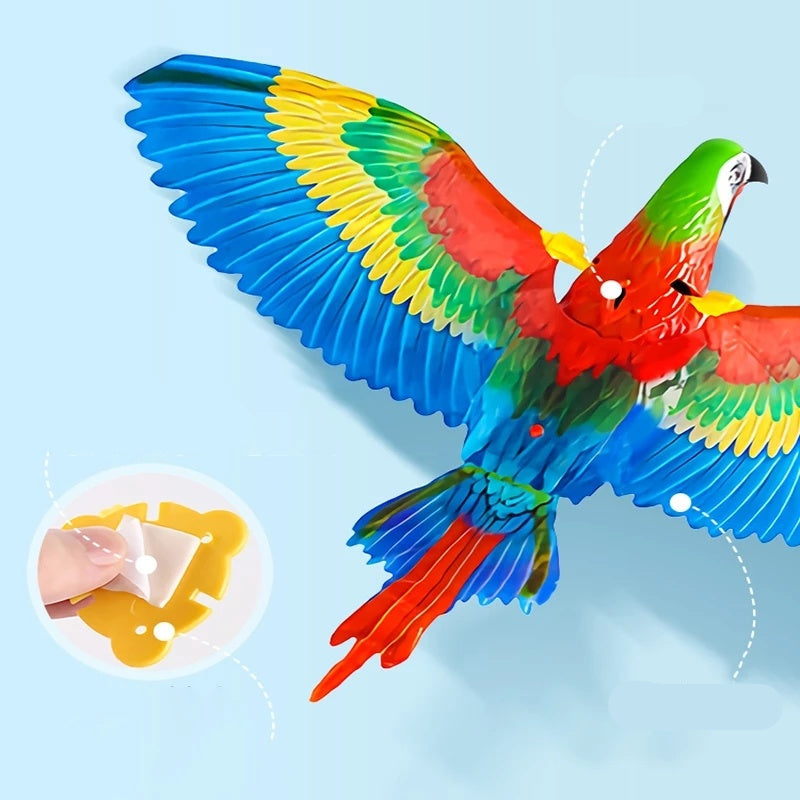Groom Glory Interactive Hanging Bird Toy for Cats