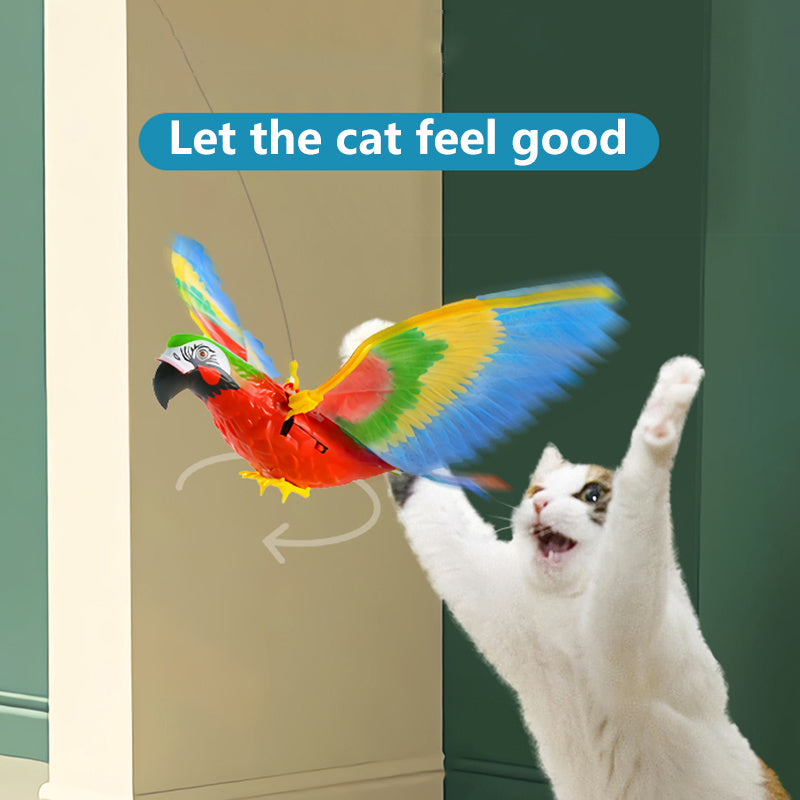 Groom Glory Interactive Hanging Bird Toy for Cats