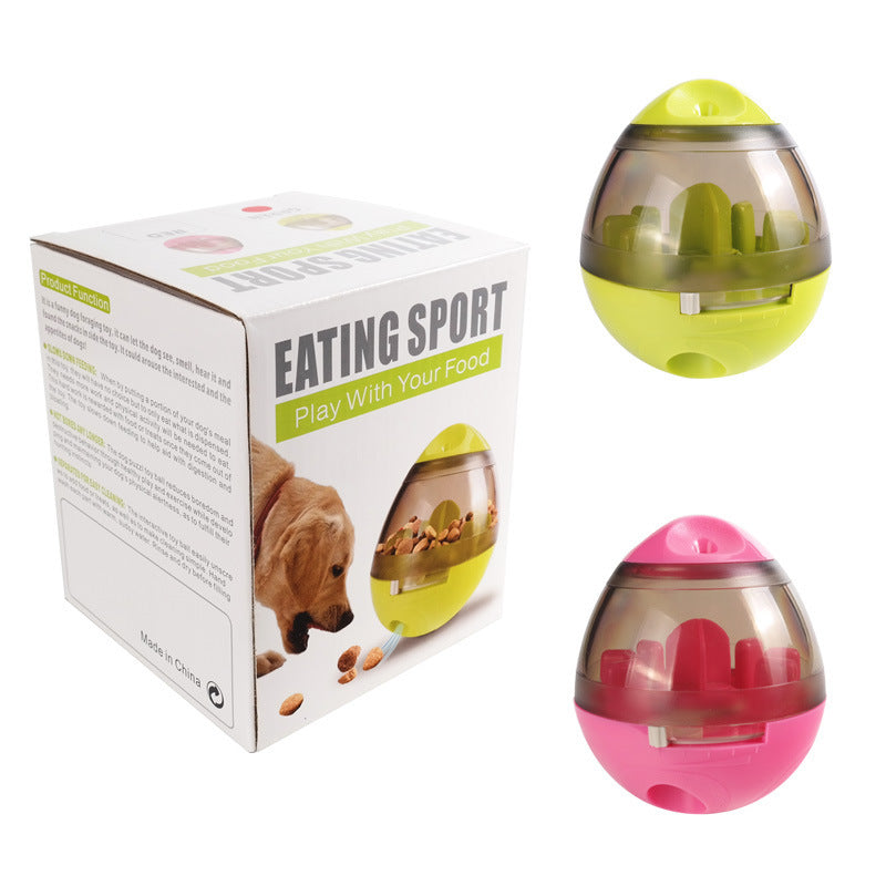 Groom Glory Interactive Pet Food Feeder Toy – Slow Dispensing Treat Ball
