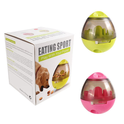 Groom Glory Interactive Pet Food Feeder Toy – Slow Dispensing Treat Ball
