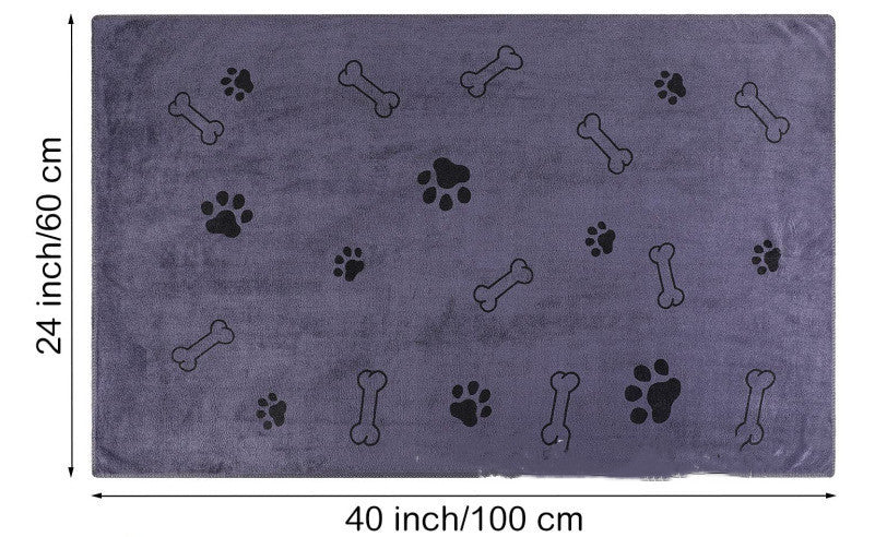 Groom Glory Microfiber Absorbent Bath Towel