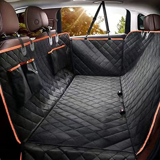 Groom Glory Oxford Cloth Car Pet Mat – Rear Seat Protector for Dogs