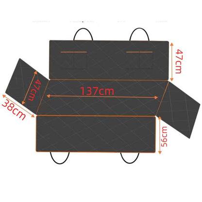 Groom Glory Oxford Cloth Car Pet Mat – Rear Seat Protector for Dogs