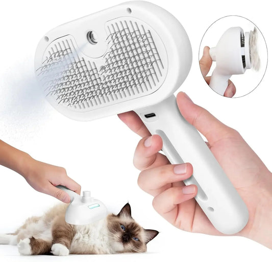 Groom Glory Pet Hair Remover Comb - Grooming and Humidifier Tool