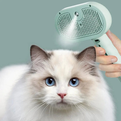 Groom Glory Pet Hair Remover Comb - Grooming and Humidifier Tool