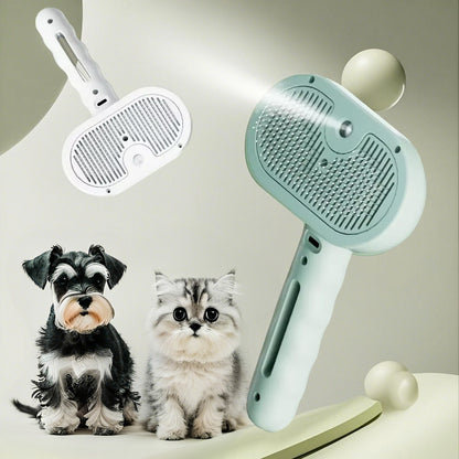 Groom Glory Pet Hair Remover Comb - Grooming and Humidifier Tool