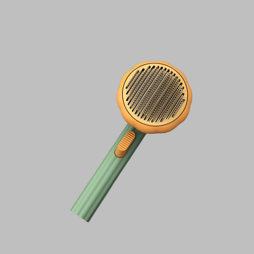 Groom Glory Pet Pumpkin Grooming Brush for Dogs & Cats