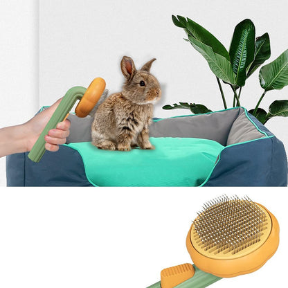 Groom Glory Pet Pumpkin Grooming Brush for Dogs & Cats