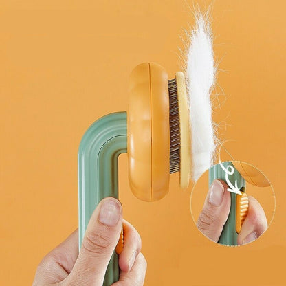 Groom Glory Pet Pumpkin Grooming Brush for Dogs & Cats