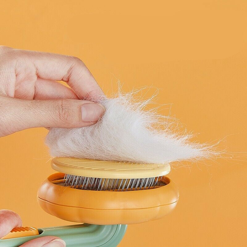 Groom Glory Pet Pumpkin Grooming Brush for Dogs & Cats