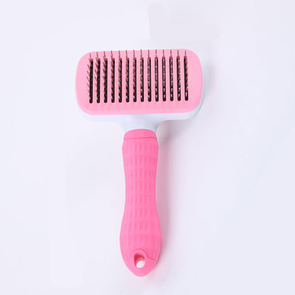 Groom Glory Pet Self-Cleaning Grooming Comb - Easy Deshedding Brush